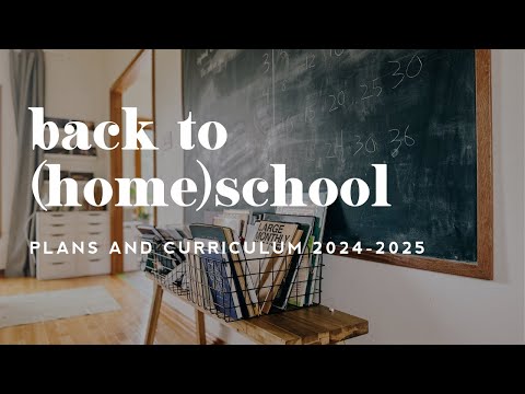 Back to School 2024-25 | My Plans and Curriculum Choices
