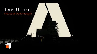 Industrial Walkthrough in 3D | Night-Time Factory Visualisation | Tech Unreal