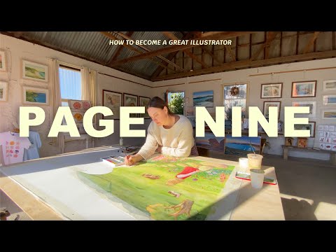 Becoming a GREAT illustrator | writing & illustrating my children's book after being rejected✰Page 9