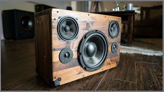 DIY Bluetooth Portable Speaker Build [TIMELAPSE]
