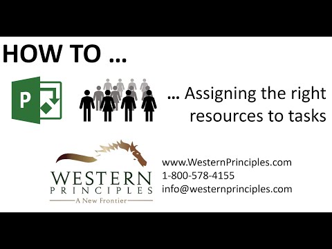 How to do Resource Assignments and Capacity Planning