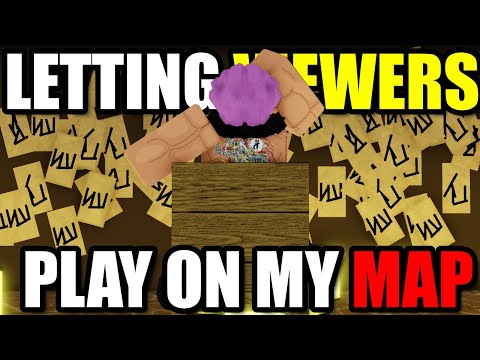 LETTING VIEWERS PLAY ON MY MAP (Jujutsu Shenanigans)