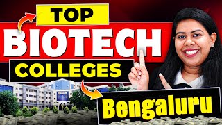 Top Biotech Colleges Bangalore💥COMEDK Colleges #BTech #Biotechnology #COMEDK #RVCE #MSRIT #Eng #DSCE