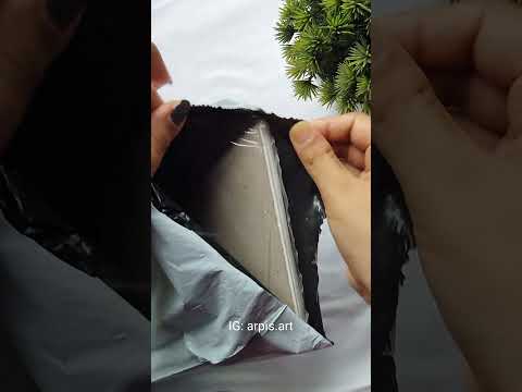 Unboxing new art supplies 😍 #shopping #artsupplies #new #art #artist #youtubeshorts