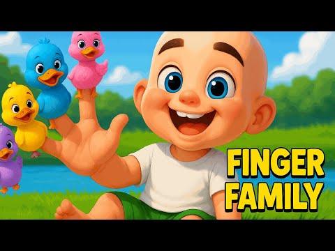 Finger Family Ducks 🦆 | Baby Song & Nursery Rhyme for Kids