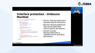 Zebra DevTalk | Android™ Shielding: Secure Interface and Code Protection | Zebra