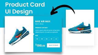 Animated eCommerce Product Card UI Design | Advanced CSS Design Tutorial