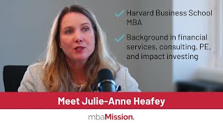 Meet mbaMission Senior MBA Admissions Consultant, Julie-Anne Heafey