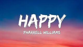 Pharrell Williams - Happy (Lyrics)