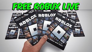 🔴 Giving 250,000 Robux to Every Viewer LIVE! (Roblox Robux Live) Free Robux Giveaway