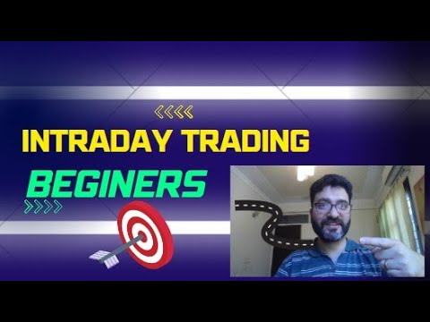Intraday Trade for beginners; Simplest technique for beginners