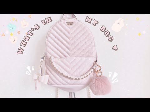 ₊˚꒰ What's in my bag ┆Everyday edition  ┆我的包包里有什么 ꒱ ₊˚