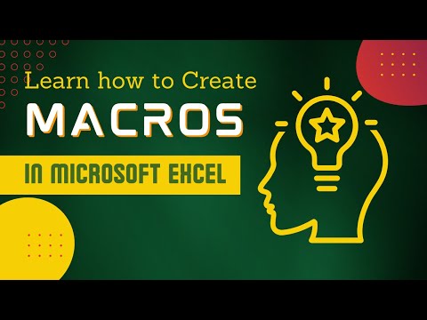 How to Create Macros in Microsoft Excel | From Bit To Bytes #excel #excelmacro