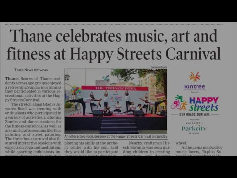 K. J. Somaiya Institute of Dharma Studies, Yoga students featured in Times of India, Thane