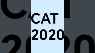 CAT 2020 Question Quantitative aptitude #cat2025 #catquantseries #catexam