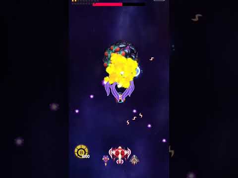 Space shooter One Hit Kill Boss #shorts #viral #gaming #gameplay #boss