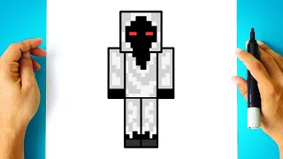How to DRAW ENTITY 303 MINECRAFT