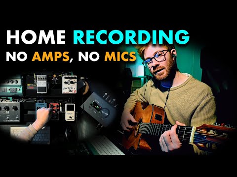 Recording Guitar & Bass At Home With No Amps or Mics