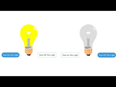💡Bulb On And Off Tutorial Using Html And Css | Bulb On Off Tutorial Using javascript, html and css