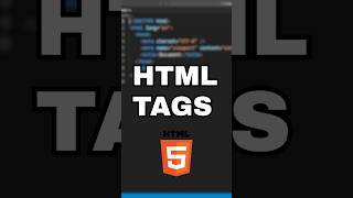 Most used HTML tags