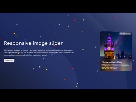 How to create image slider html and css | auto image slider html and css