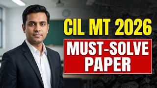 CIL MT 2026 | General Awareness Mock Test-1 | Must-Solve Paper for Coal India Exam