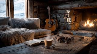 Cozy Winter Cafe | Soft Acoustic Guitar Music for a Calm Start