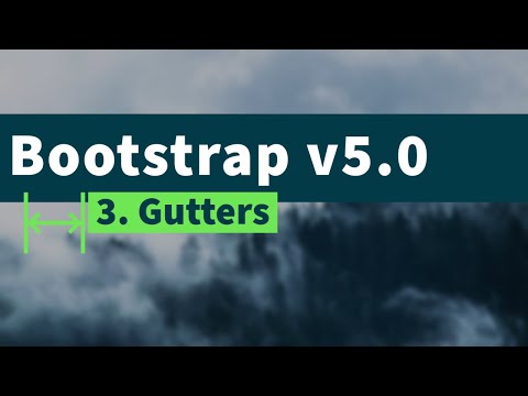 Learn Bootstrap v5.0 : Gutters