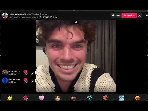 Love Island USA Nic Tiktok Live - Answers Fan Questions & Hilariously Tries to Work the App LMAO!!