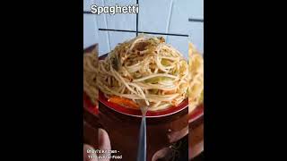 Our Spaghetti Shots in bits & parts on YouTube shorts!!! #spaghetti #easyandquickrecipe