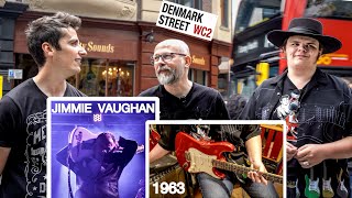Guitar Shopping on Denmark Street + Jimmie Vaughan Live!
