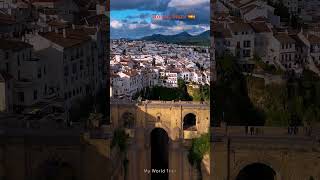 Ronda in Spain, a stunning hilltop town in Andalusia. #travelspain #spain #travel