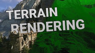 How Open World Games Optimize Terrain Rendering