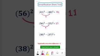 Simplification Short Trick |QuantTricks | Bank Exams #shorts #ytshorts#simplificationfasttricks