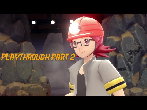 JT BRICKSPEED POKEMON  BRILLIANT DIAMOND PLAYTHROUGH  PART 2 ( OREBURGH GYM BATTLE )