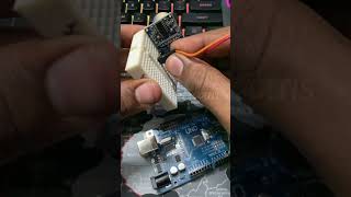 Measure the Distance in cm without touching it! #arduino #fastlearning  #diyelectronics