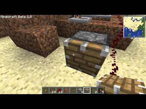 Minecraft secret door tutorial