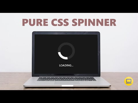 Simple Circular Spinner Using CSS Only | CSS Spinner Tutorial