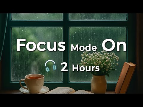📖 Rain & Page Turns 🌧️ - 2-Hour Meditation for Focus & Calm with Delta Waves ✨