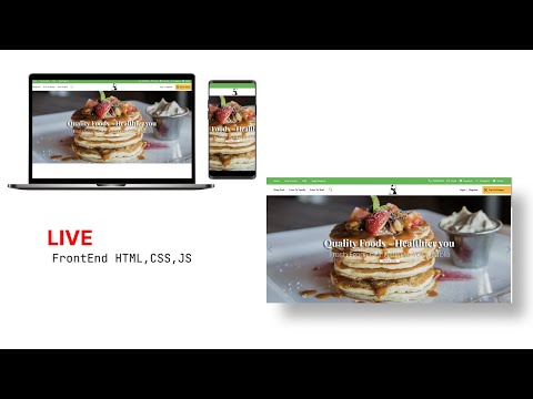 Crafting Culinary Experiences: Live UX Design for a Food Delivery Website | WebDev #1 🌐🍔