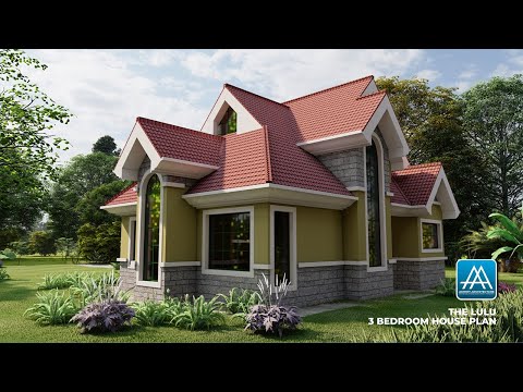 The Lulu 3 Bedroom House Plan