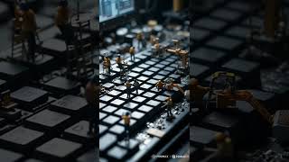 Tiny tech heroes, building the digital world, one key at a time." 