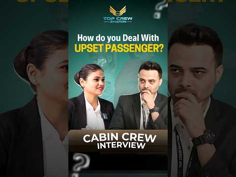 Master the art of handling passengers with confidence! ✈️💼 Train with the best at Top Crew Aviation