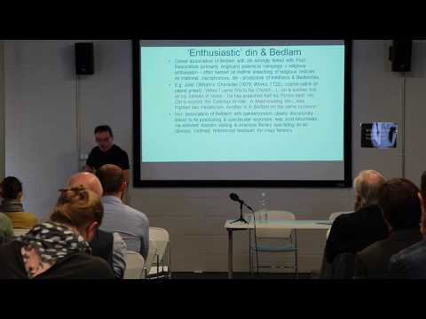 Sound Talking: Jonathan Andrews "Bedlam as soundscape: Noise at early modern Bethlem"