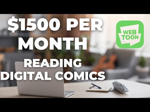 Make Money Online with Webtoon Working From Home