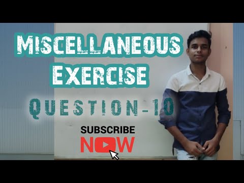 Q-10, Miscellaneous Exercise|Application of Integrals|12 Class Ncert Maths|