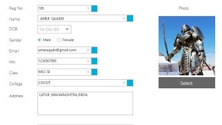 Creating Registration Form in MetroModern UI Framework (Part 2)