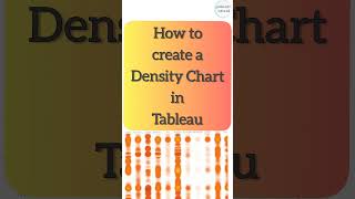 Create Density Chart in Tableau in 3 easy steps 💫  #tableau #tableautraining #tableaudesktop