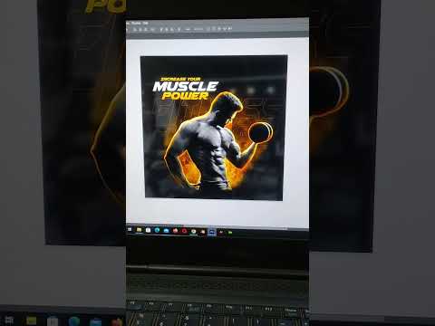 Social Media Post Design | Gym Poster Design | Photoshop Tutorial #shorts