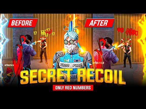 SECRET ONETAP TRICK 🤯 SHOTGUN ONLY RED NUMBERS TRICK FREE FIRE 🔥 | PTL SERIES LESSON # 01